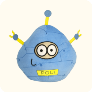 Pou Plush- Robot